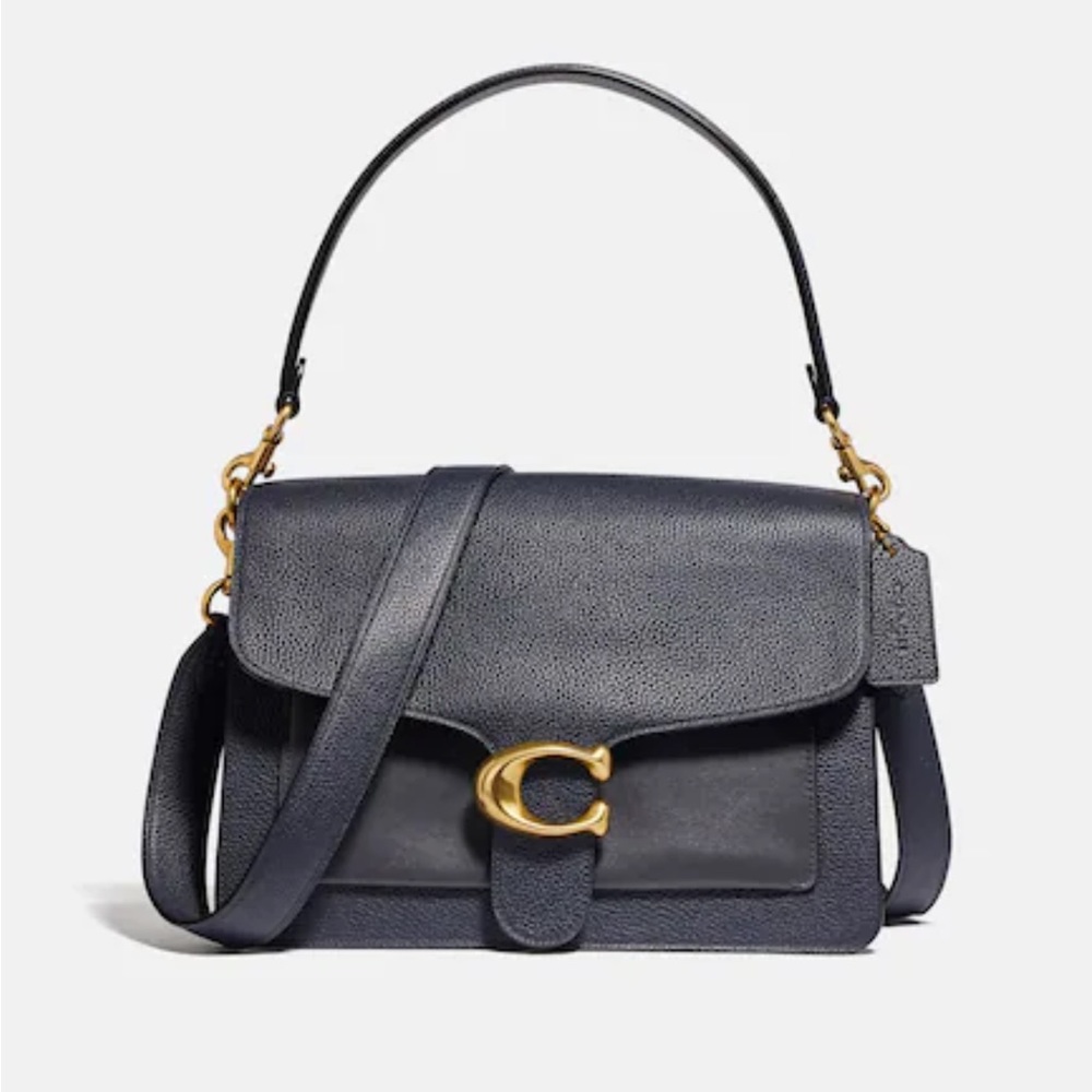 Coach tabby shoulder bag excellent condition . Midnight navy - Picture 2 of 10